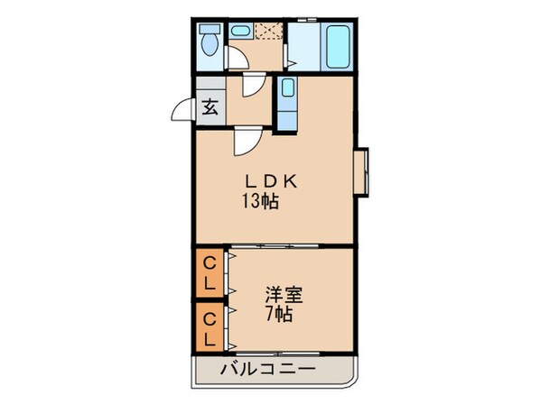 リリーフラック筒井の物件間取画像